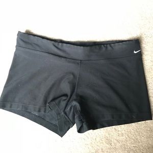 Nike dri fit spandex shorts